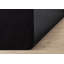 The Carpet Relax - Modern Rug, Fluffy, Short Pile, Non-Slip Underside, Washable up to 30°C, Super-Soft, Fur Look, Black-1169968690