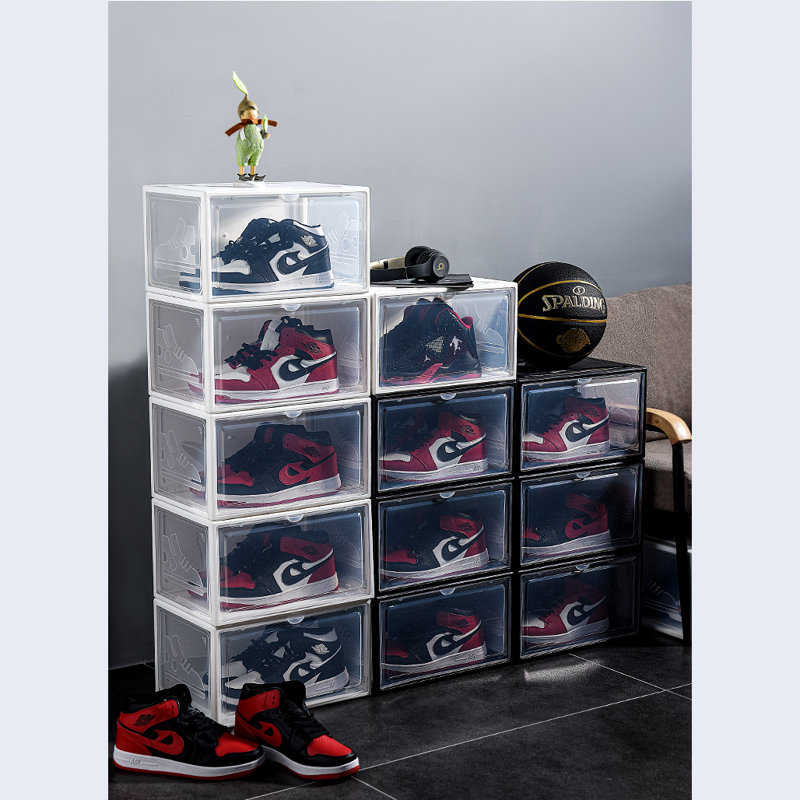 Boîte de rangement pour chaussures Aj, Blanc