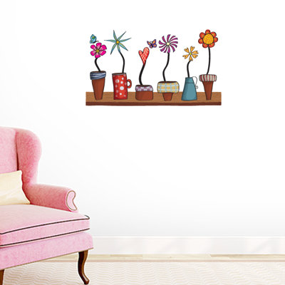 Plants & Flowers Non-Wall Damaging
