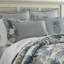 Tommy Bahama Raw Coast Blue Cotton Reversible Duvet Cover Set-20620807