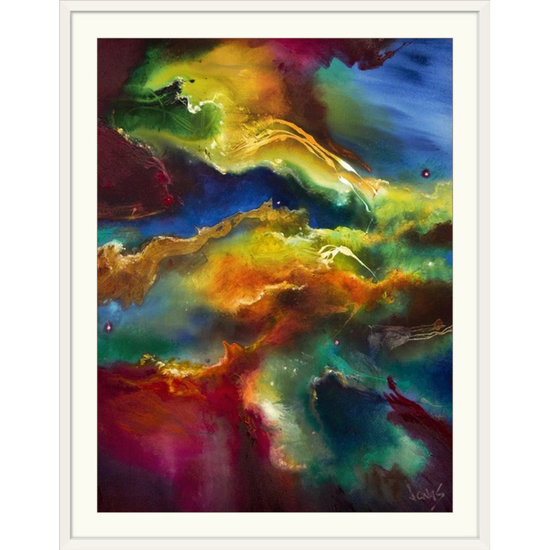 «Cosmic Voyage 202» par Kirandip, impression, H 24 po x l 18 po x P 1,5 po, Toile