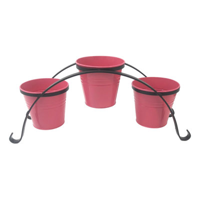 Brock Metal Pot Planter