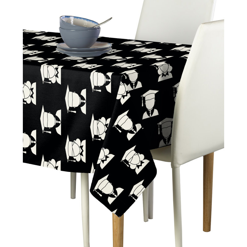 Ernest Geometric Tablecloth, 84" L x 60" W