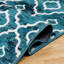 Tapis lavable à motif géométrique