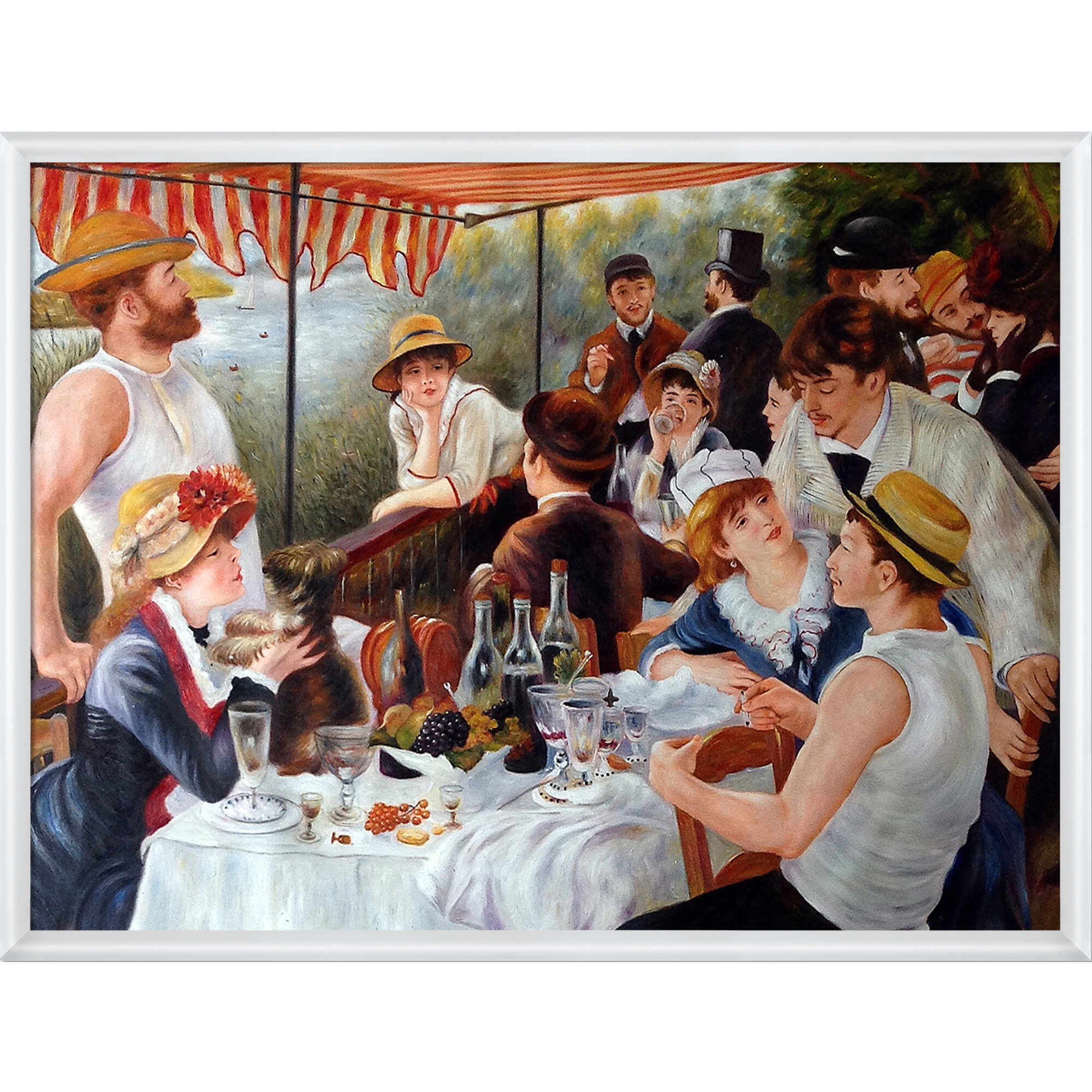 Vault W Artwork Luncheon of the Boating Party by Pierre Auguste