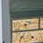 Simple Green Painted Solid Wood Bookcase