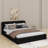 Queen Size Upholstered Platform Bed-1399466867