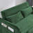 Indoor Contemporary Sofa Sleeper Sofa Bed With 2 Lumbar Pillows And Side Pocket For Home-377708346