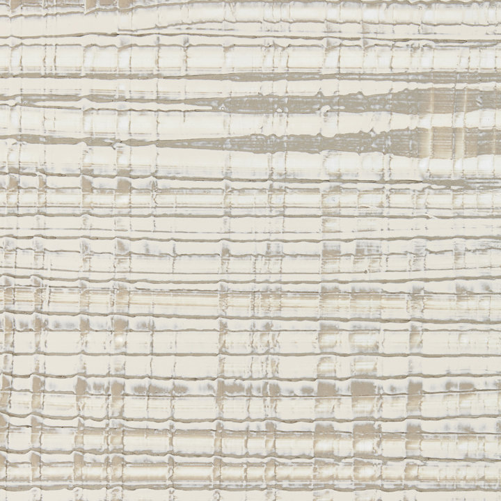 Modern Luxury Vinyl Metallic Wallpaper Roll, White Sand