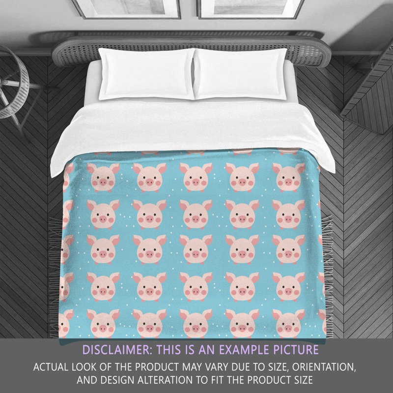 Pig Bedding, Queen Comforter