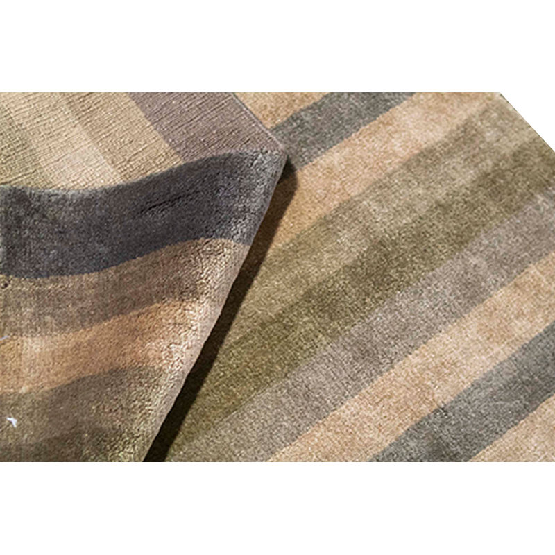 Hand-Knotted High-Quality Gray Area Rug