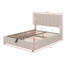 Un lit plateforme tapissier présentant un mécanisme de rangement hydraulique-114346477-114346474