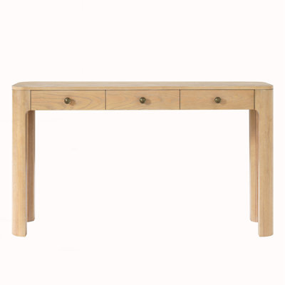Entryway Table with 3 Concealed Drawers