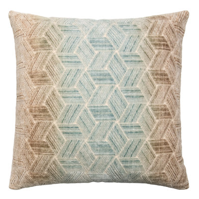 Entwined Square Woven Jacquard Pillow