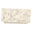 Giza 32" Drum Coffee Table in Alabaster Marble