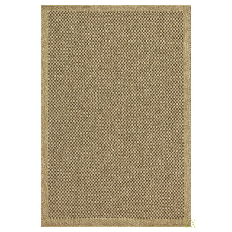 Earth GC_NTL1005 Jute/7 Ft. 10 In. X 10 Ft. 3 In. Indoor/Outdoor Area Rug, Rectangle 7'10" x 10'3"