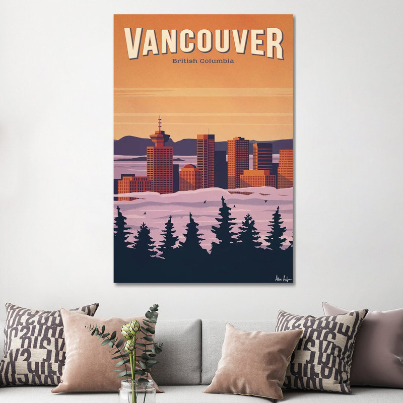 Vancouver - Wrapped Canvas Print, 152.5 cm H x 101.5 cm W