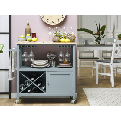 Maroney Wood Kitchen Cart