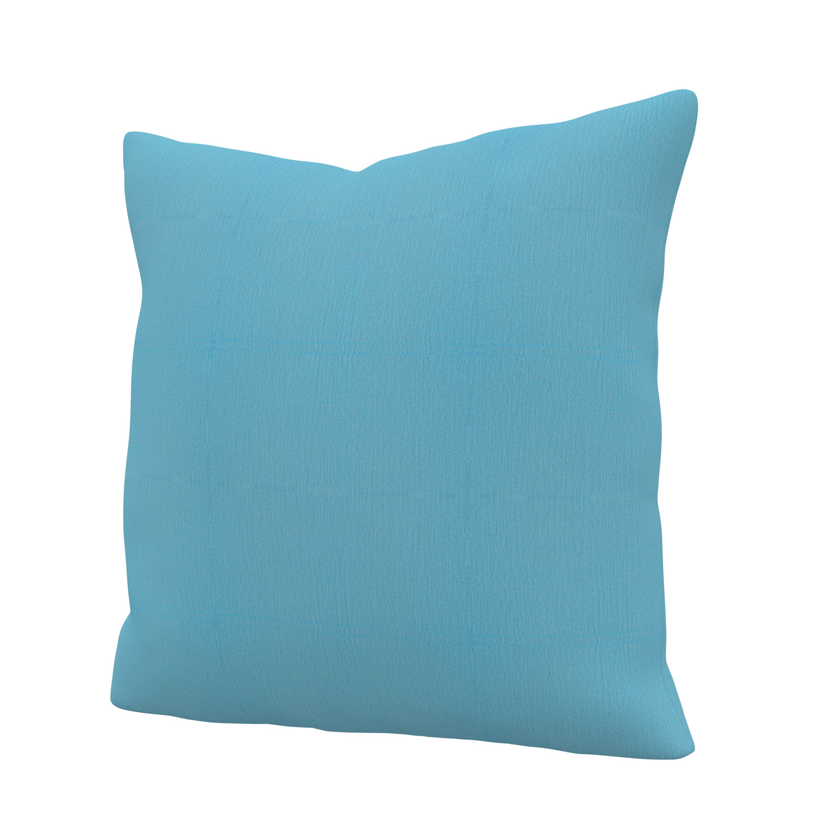 Sunbrella® Throw Pillow, Square 24", Cast Horizon Sunbrella® Plainweave
