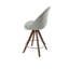 Tabouret de bar et de comptoir pivotant en laine Avanos-85520578-85520579-85520571