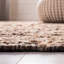 Tapis brun en laine / coton tissé à la main Highlands-2016120833
