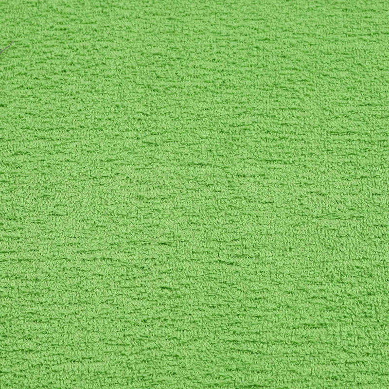 Sawiki 100% Cotton Bath Towels, Apple green, Beach Towel - 10 Pack