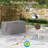 Waterproof Resin Deck Box – Uv Resistant Outdoor Storage With Lockable Lid-130061205-129439973