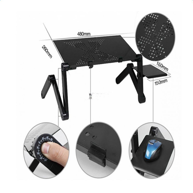 Ronny Adjustable Aluminum Standing Desk Converter