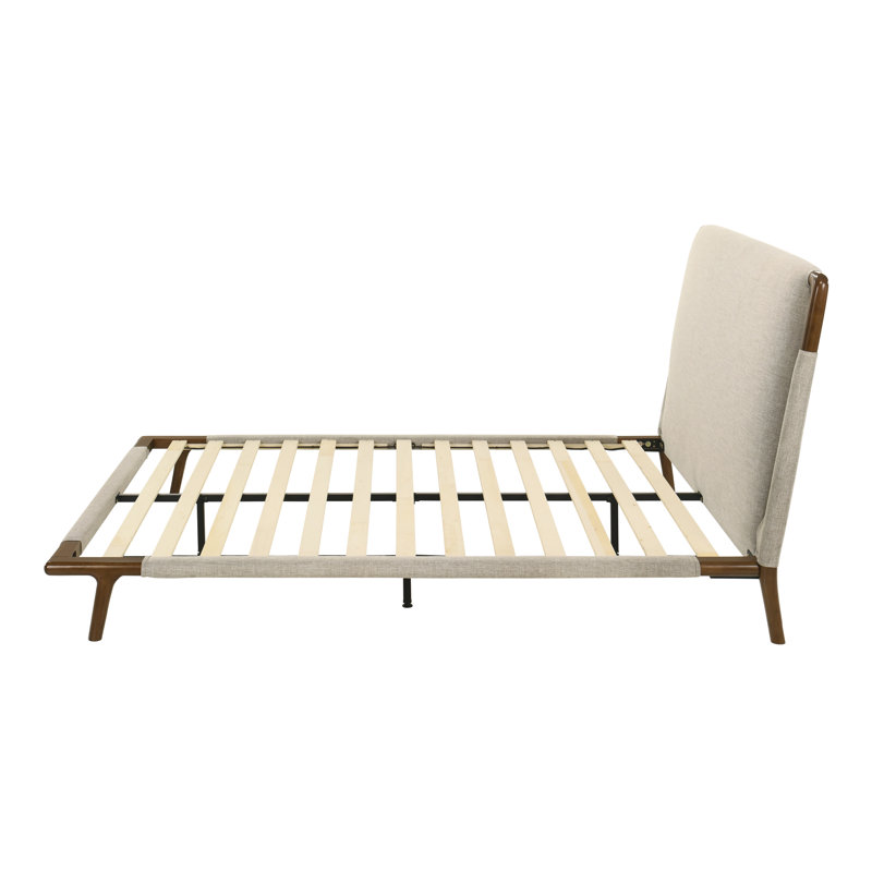 Lit plateforme en bois Anne, Queen