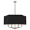 Jacqueline Pendant - 6-Light - Modern Brass - Oyster Linen