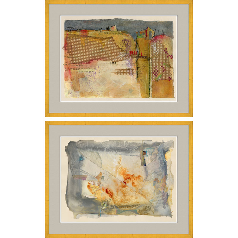 Plateau Rising & Searching For Roots Print by Jill Krasner