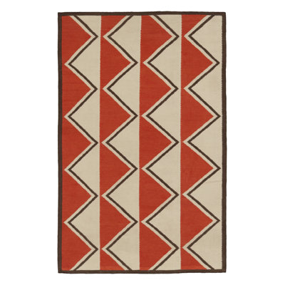 Flatweave Wool Area Rug