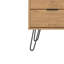 Taraval sideboard 1 Door, 3 Drawer, antique wax Industrial Design