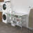 Stainless Steel Table With Three Undershelves-118026895