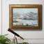 «Pastel Mountain View I», peinture sur toile encadrée