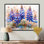 Bleu, rose, fleurs sauvages, Blue Bonnets Dreams II - Blue Bonnets, art mural