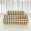 Gingham Sheet Set, Pre-Washed Microfiber Ultra-Soft Plaid Grid Sheets