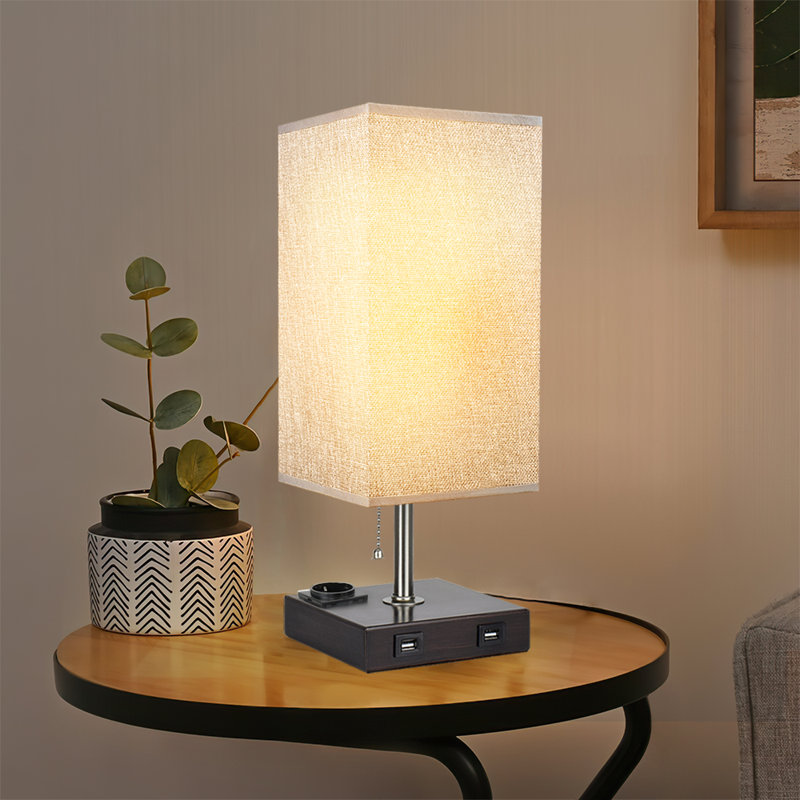 Lampe de table 13,97 "grise / noire