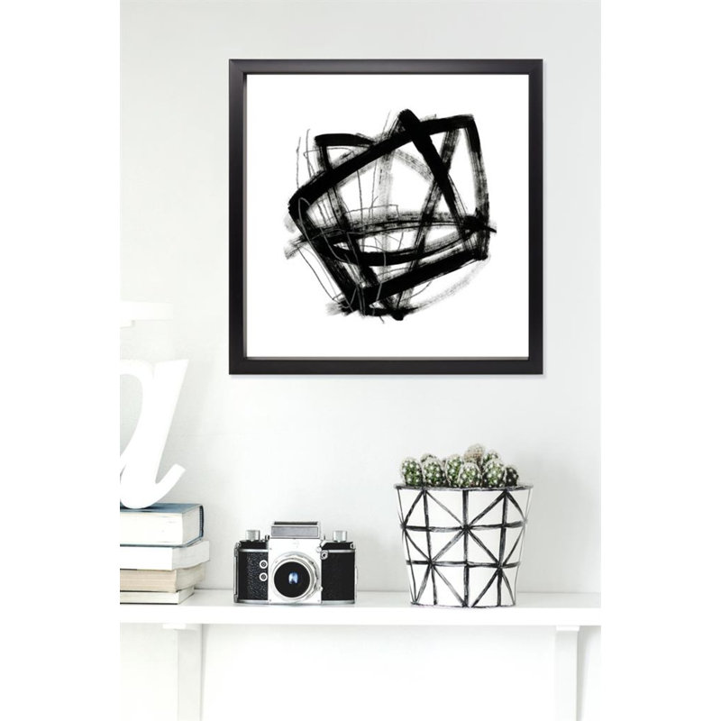 Tessellation III Abstract - Single Picture Frame Print, 55 cm H x 55 cm W