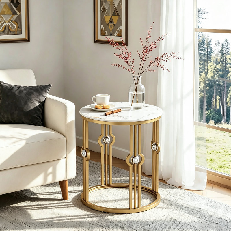 Side Table with Storage