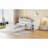 Twin Size Pine Wood L-Shaped Loft &amp; Platform Bed with 7 Drawers, Full Guardrails, No Box Spring - White-642128407