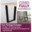 Antigua Metal Base Dining Table