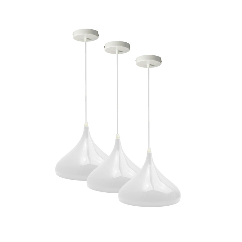 Sharlee 1 - Light Pendant, White, White