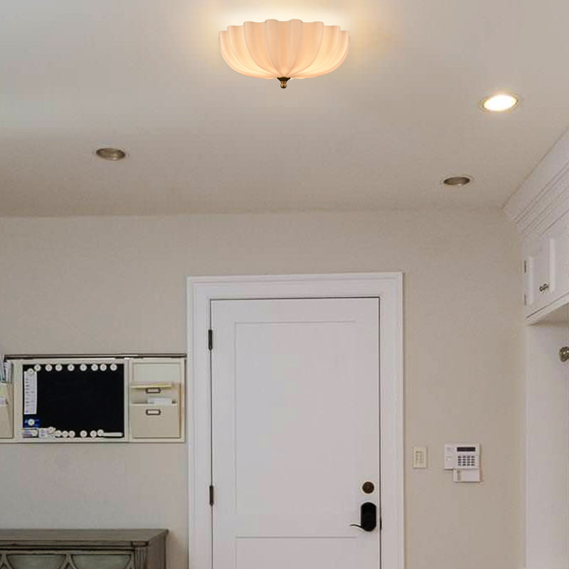 Gold 3-Light Ceiling Light