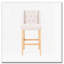 Tabouret de bar touffeté à oreilles-763535421