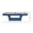Hudson 8' Designer Pool Table in Encore Blue-Professional Delivery & Installation Included ($1,000+ Value)