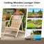 93cm Long Single Chaise
