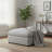 Jenny Plush Polyester 40" Square Ottoman