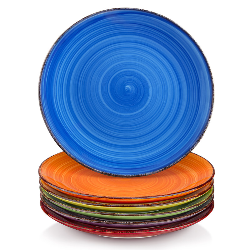 Assiette plate 10,4 "Bonita, Arc-en-ciel