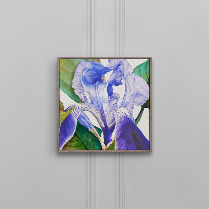 Darwen Darwen Cornflower - Floater Frame Print